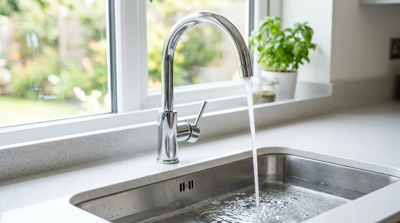 Local Plumbing Master Pros same day plumber fixing a faucet in Bedford, KY